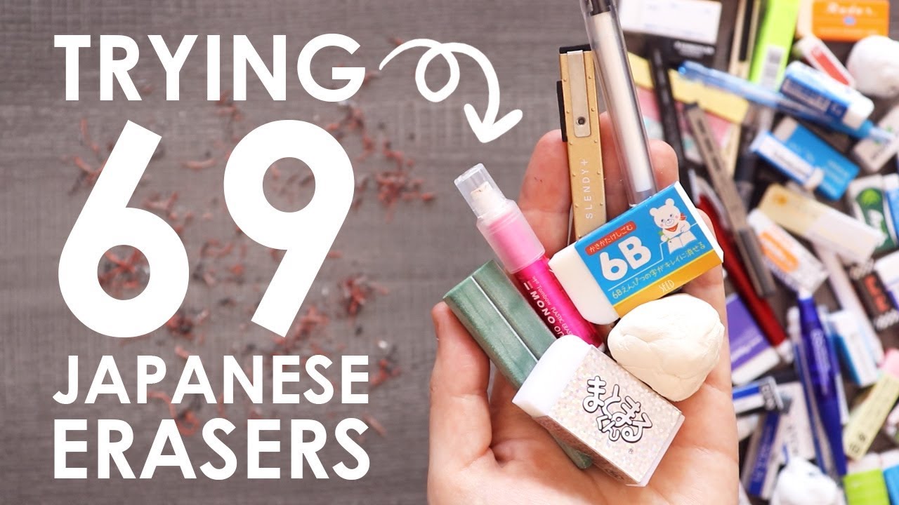 Trying 30 Artist Erasers - WHICH IS THE BEST?! 